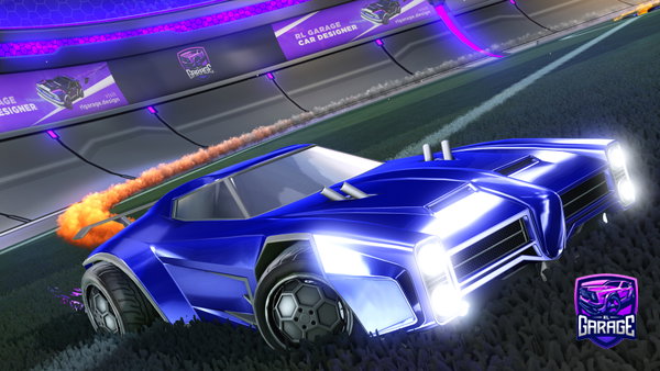 A Rocket League car design from Rakanooo-Hero
