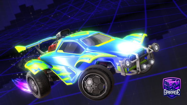 A Rocket League car design from Daddilegz