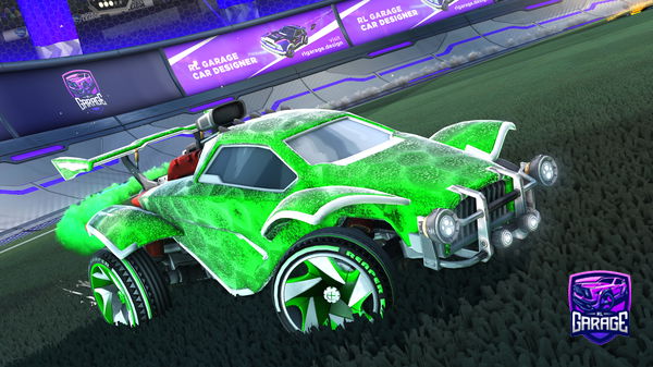 A Rocket League car design from Blade03