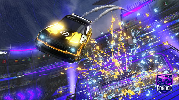 A Rocket League car design from RobertW19