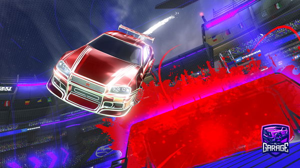 A Rocket League car design from Sharkz133