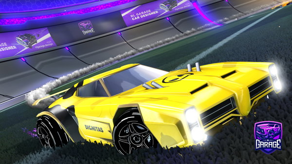 A Rocket League car design from LMA-AR