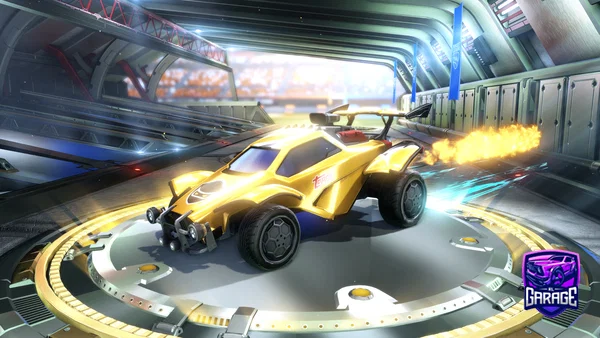 A Rocket League car design from TerrestrialgamingYT