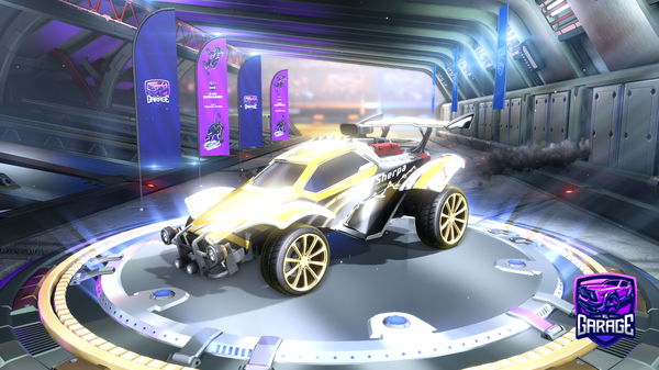 A Rocket League car design from MAXULTRAGAMER50