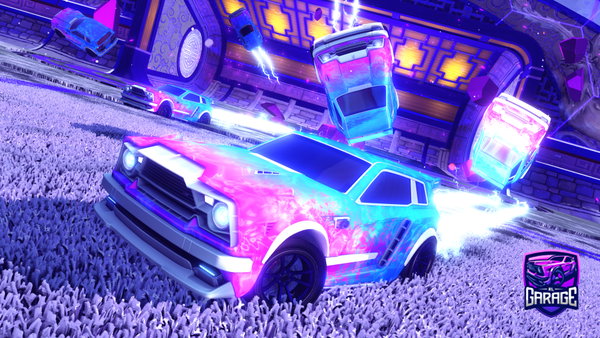 A Rocket League car design from monke77