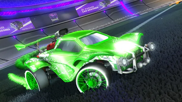 A Rocket League car design from GoBlitzy