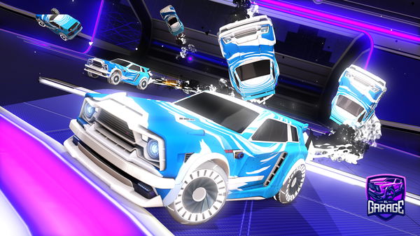 A Rocket League car design from cwisy