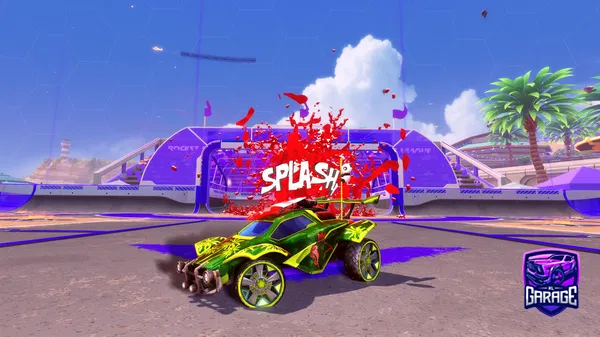 A Rocket League car design from Kugelmagnet69