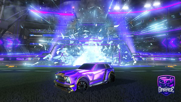 A Rocket League car design from daletioo