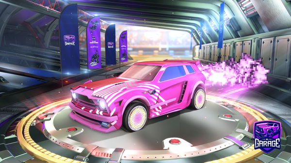 A Rocket League car design from Unagami