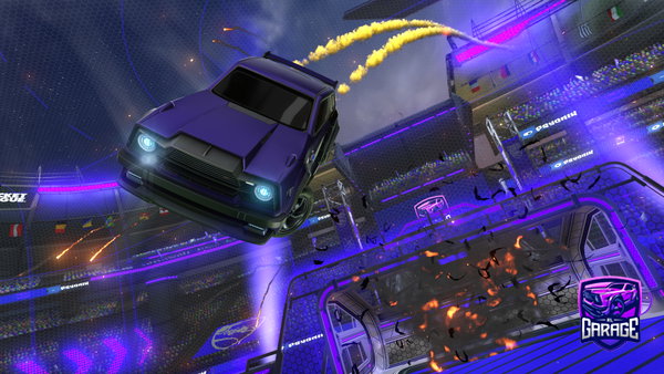 A Rocket League car design from ABSOLUT15
