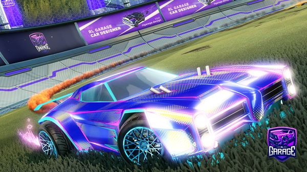 A Rocket League car design from rashed303O