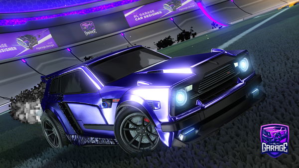 A Rocket League car design from Inchiki