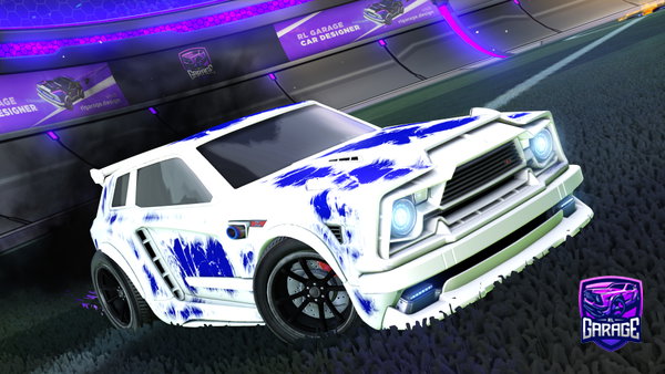 A Rocket League car design from HADES31