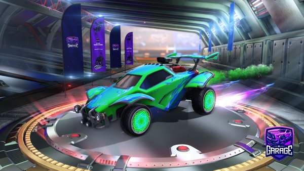 A Rocket League car design from kriztola