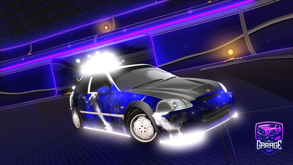 A Rocket League car design from Trex2586