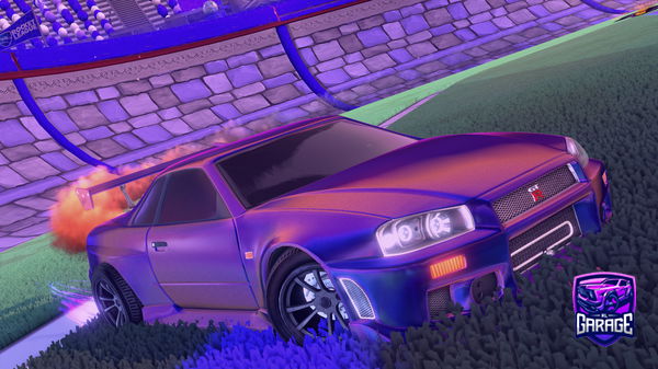 A Rocket League car design from DarkKai51