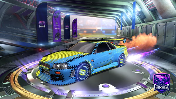A Rocket League car design from xLOSTSHADOWx658