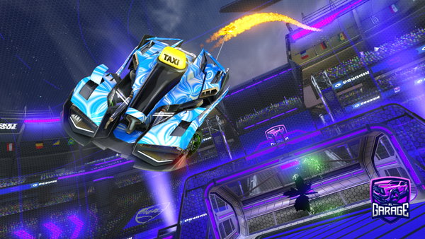 A Rocket League car design from Illusionmind