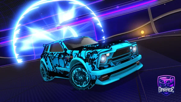 A Rocket League car design from sisicitroen