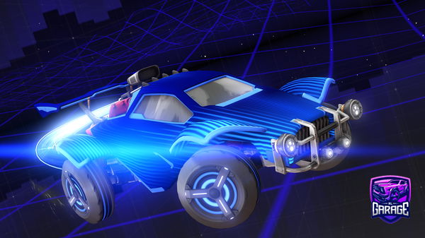 A Rocket League car design from LGZ8