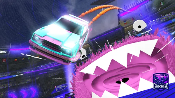 A Rocket League car design from Kart334ToFast4