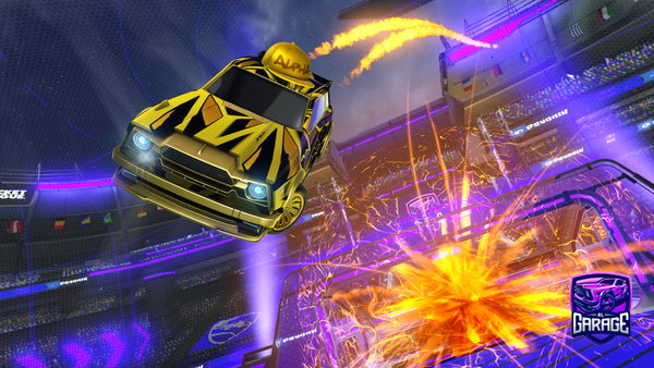A Rocket League car design from AquaticPlayz421