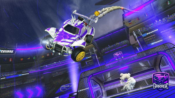 A Rocket League car design from BuyingPaintedUncommons