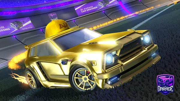 A Rocket League car design from PreciseWhale7213