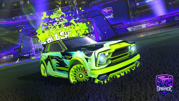 A Rocket League car design from Hakanjy