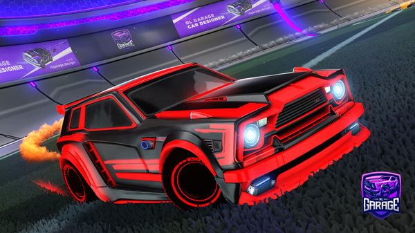 A Rocket League car design from hprtoes