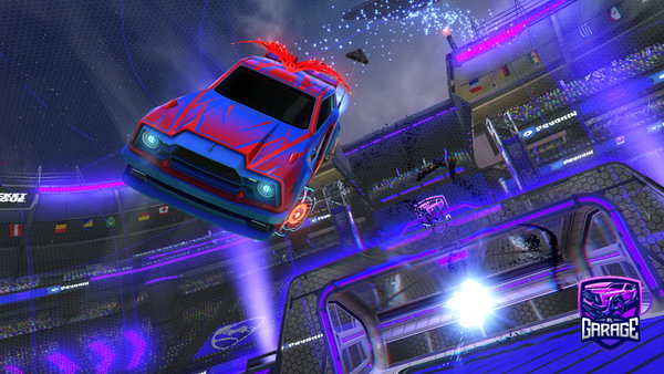 A Rocket League car design from Topglider