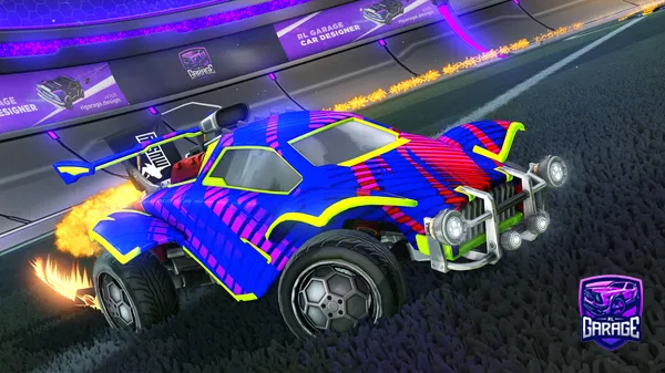 A Rocket League car design from Froggy2013_
