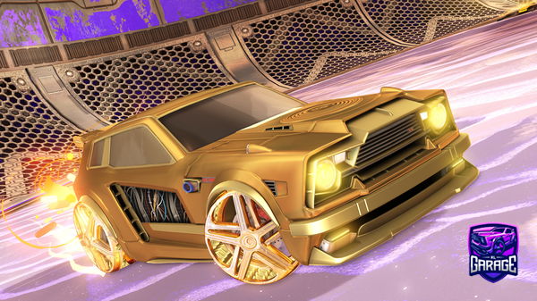 A Rocket League car design from RL_DxrkYT