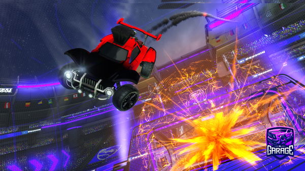 A Rocket League car design from bobafett4581