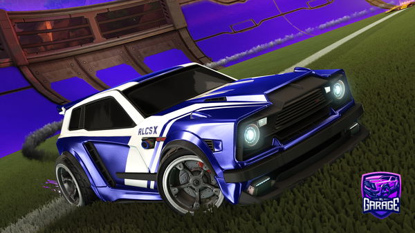 A Rocket League car design from Mehtagxbox