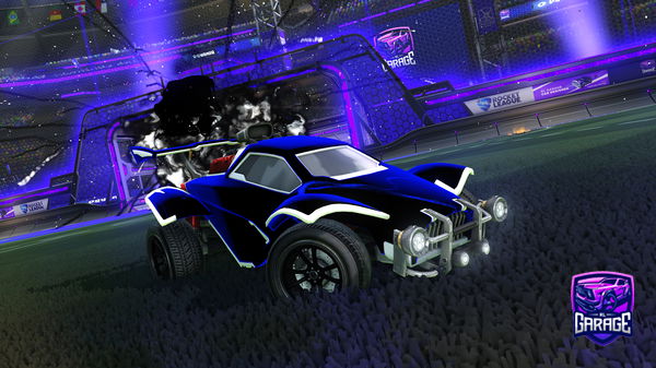 A Rocket League car design from Becienzo88