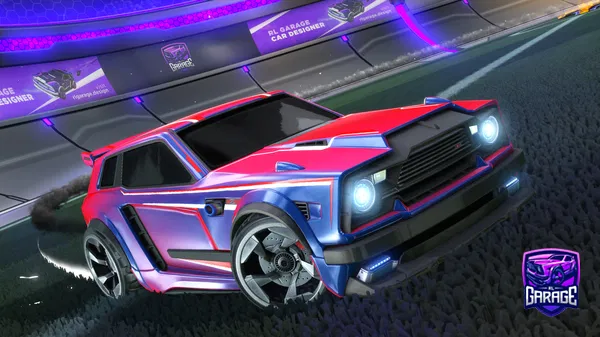 A Rocket League car design from Thedarksnake123