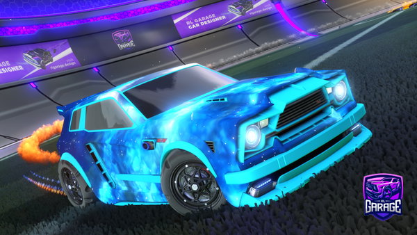 A Rocket League car design from gnrlVisualW