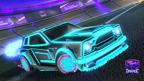 A Rocket League car design from LazyActivity3276