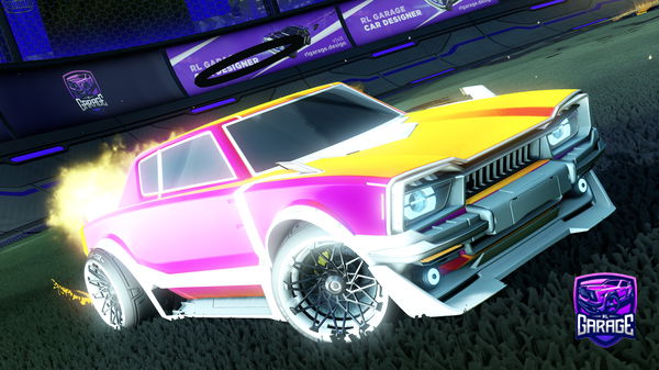 A Rocket League car design from Tixa27