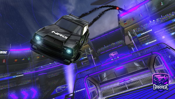 A Rocket League car design from fluffantor