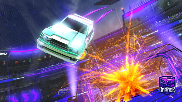 A Rocket League car design from sowfs1de