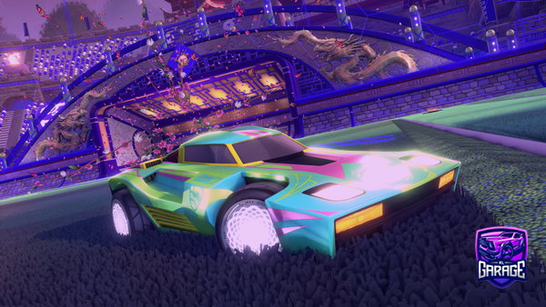 A Rocket League car design from D8l6