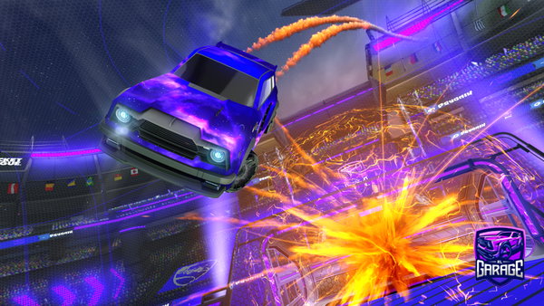 A Rocket League car design from mrjosy