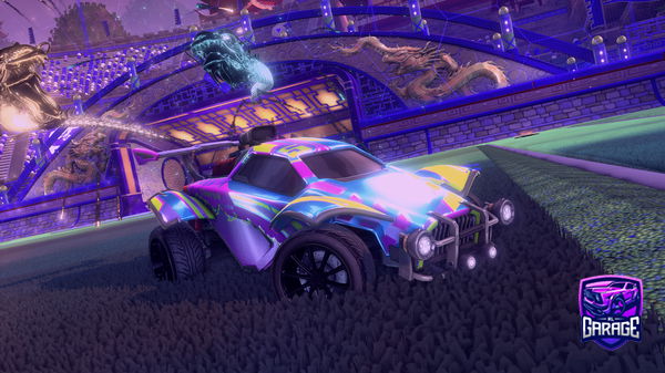 A Rocket League car design from xbxcontroller