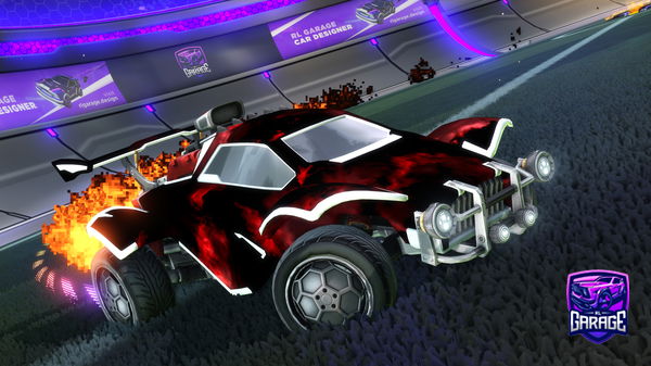 A Rocket League car design from AlmostDead