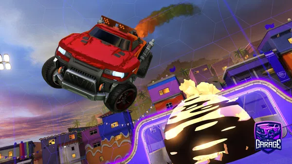 A Rocket League car design from VastAlkaja