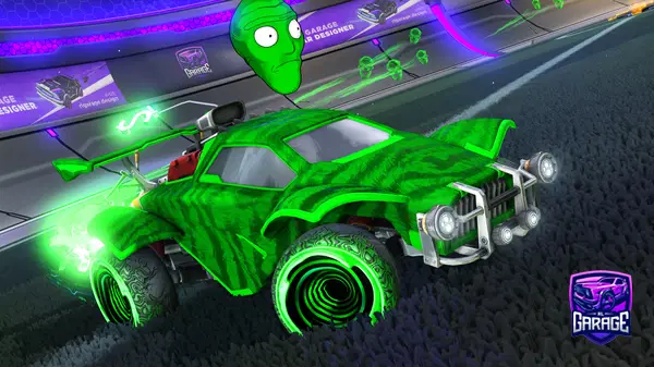 A Rocket League car design from Zackael47300