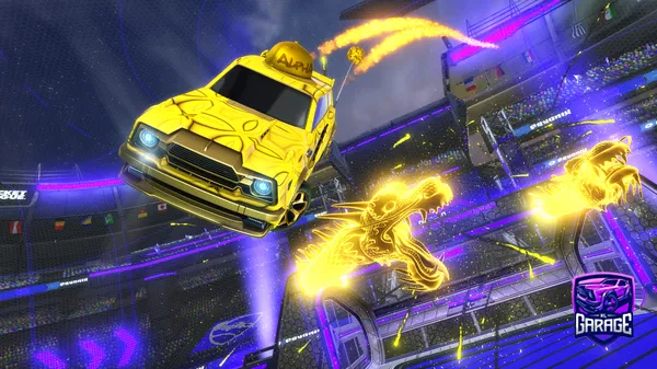 A Rocket League car design from Racing4878